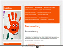 Tablet Screenshot of bastelartikel.ch